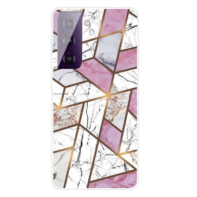 SKALO Samsung S21 FE Marmor TPU-cover - #11