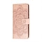 SKALO Samsung S21 FE Mandala Flip Cover - Rosa guld