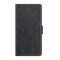SKALO Samsung S21 FE Premium Wallet Flip Cover - Sort