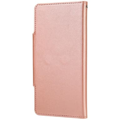 SKALO Samsung S21 FE DOLIZMA 2 i 1 magnetisk pungetui - Rosa guld