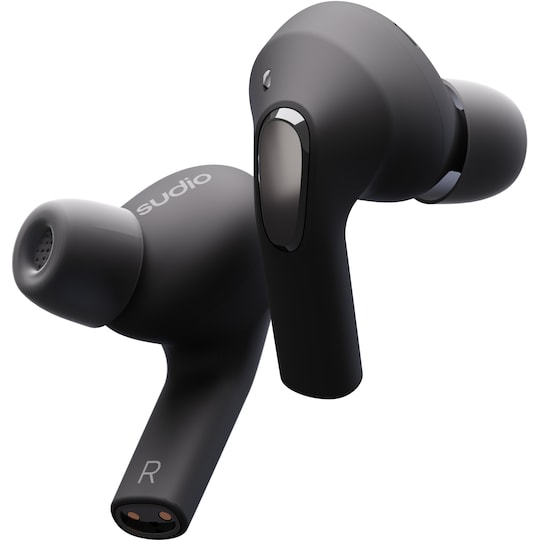 Sudio E2 true wireless in-ear høretelefoner (sort)