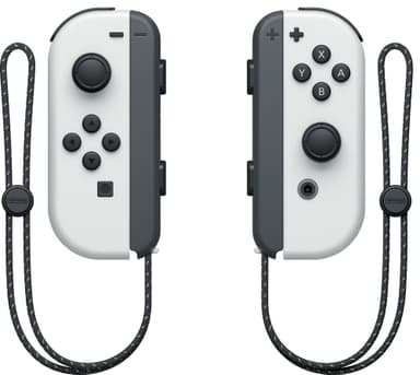 Nintendo Switch OLED gaming konsol med hvide Joy-Con controllere EU
