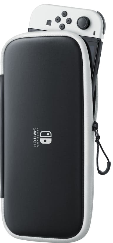 Nintendo Switch OLED gaming konsol med hvide Joy-Con controllere EU