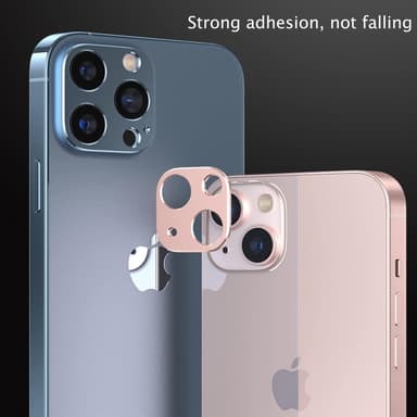 iPhone 13/13 Mini linsecover aluminiumslegering Blå