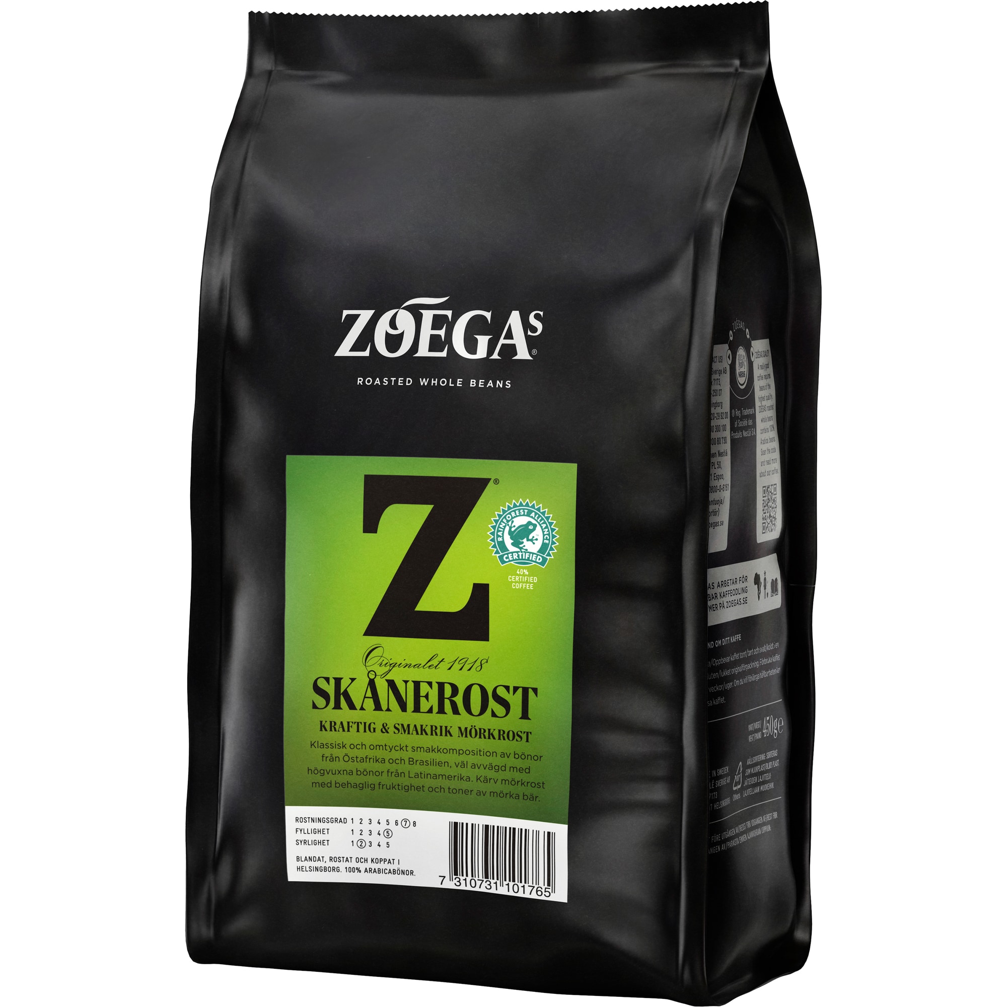 Zoegas Skånerost kaffebønner 12359146 thumbnail