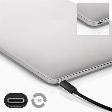 USB-C/C  0150  SCHWARZ 1.5M 5G/3A PD USB 3.2 GEN1