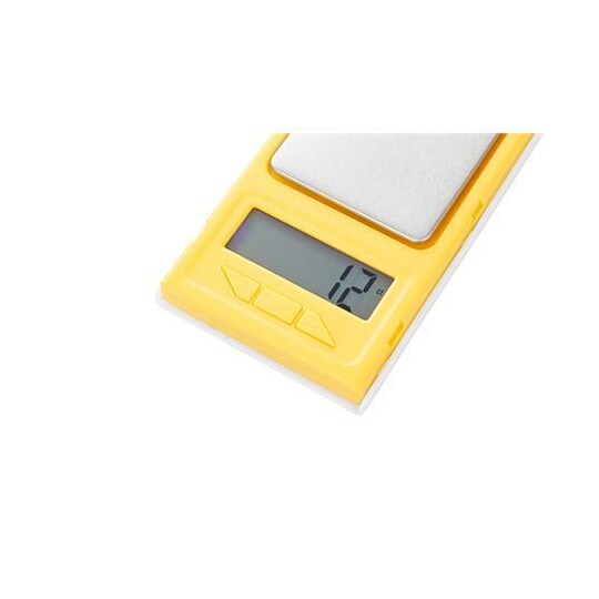 Mesko Precision Scale MS 3160 Displaytype LCD, Maksimal vægt (kapacitet) 0,5 kg, Nøjagtighed 0,1 g, Gul