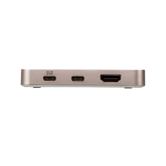 Aten USB-C 4K Ultra Mini Dock med Power Pass-through USB 3.0 (3.1 Gen 1) porte antal 1, USB 2.0 porte antal 1, HDMI porte antal 1, USB 3.0 (3.1 Gen 1) Type-C porte antal 1