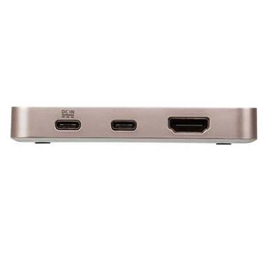 Aten USB-C 4K Ultra Mini Dock med Power Pass-through USB 3.0 (3.1 Gen 1) porte antal 1, USB 2.0 porte antal 1, HDMI porte antal 1, USB 3.0 (3.1 Gen 1) Type-C porte antal 1