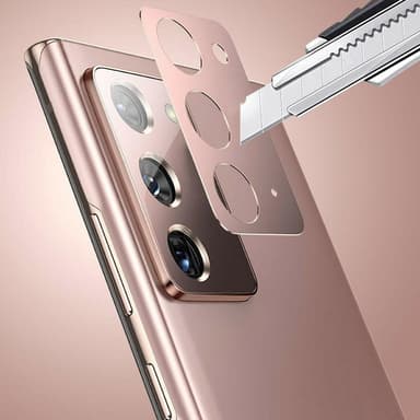 Samsung Note 20 linsecover aluminiumslegering Rose guld