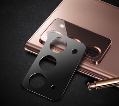 Samsung Note 20 objektivdæksel aluminiumslegering Sort