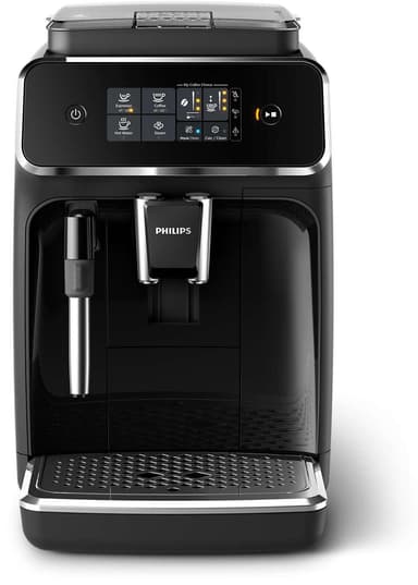 Philips Kaffemaskine EP2221/40 Pumpetryk 15 bar, Indbygget mælkeskummer, Fuldautomatisk, 1500 W, Sort