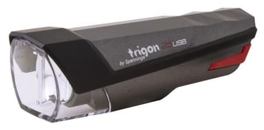 forlygte Trigon 25 led genopladelig sort