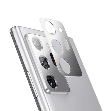 Samsung Note 20 Ultra linsecover aluminiumslegering Sølv
