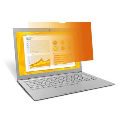3M privatlivsfilter bærbar 14,0   widescreen guld (16:9)