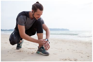 JBL Endurance Race True Wireless in-ear-høretelefoner (sort)