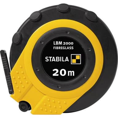 Stabila LBM 2000 FIBREGLASS (cm) 19654 Målebånd 20 m ABS