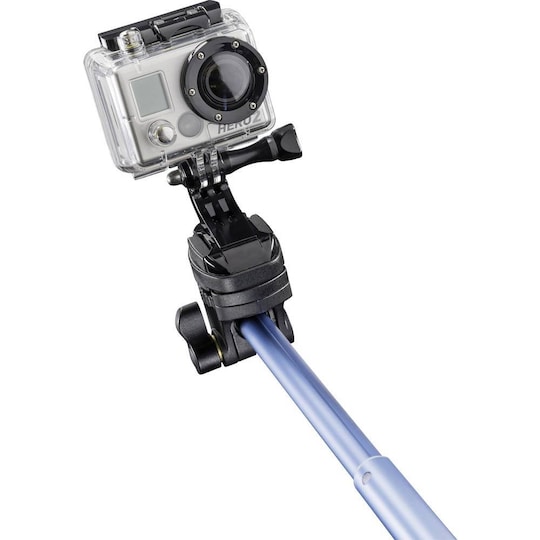 Mantona Handstativ Selfie stick 8 cm 1/4 tomme Blå