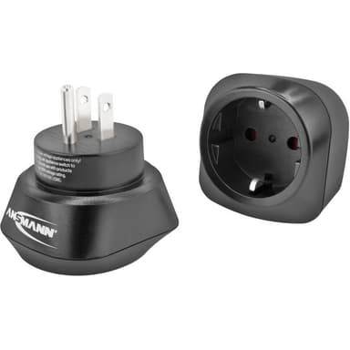 Ansmann 1250-0032 Rejseadapter 1 stk