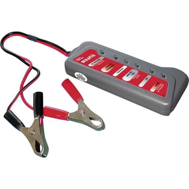 Eufab Bil-batteritester 12 cm x 5 cm x 1.6 cm