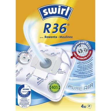 Swirl R36 AirSpace Støvsugerpose 4 stk