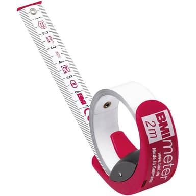 BMI eter 429241011 Målebånd 2 m Rustfrit stål