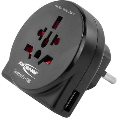 Ansmann 1250-0012 Rejseadapter 1 stk