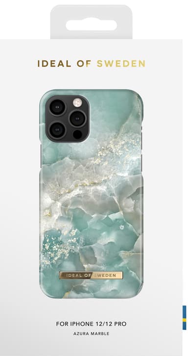 iDeal of Sweden cover til iPhone 12/12 Pro (azura marble)