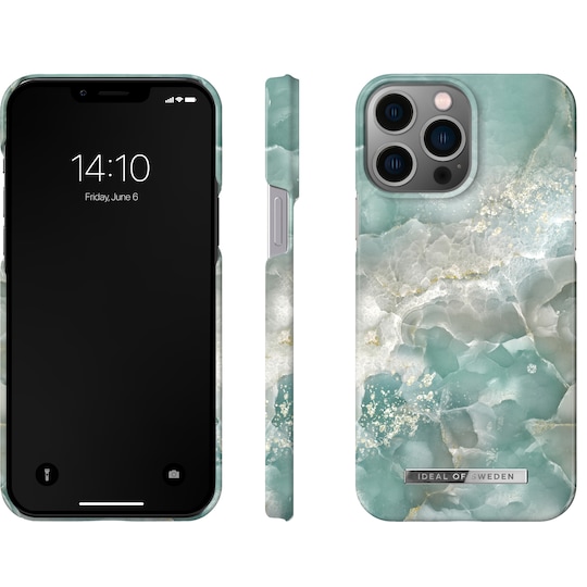 iDeal of Sweden cover til iPhone 13 Pro Max (azura marble)