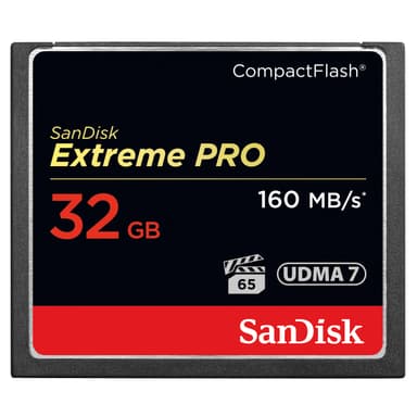 SanDisk CF Extreme Pro 32 GB hukommelseskort