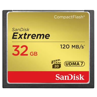 SanDisk CF Extreme 32 GB hukommelseskort