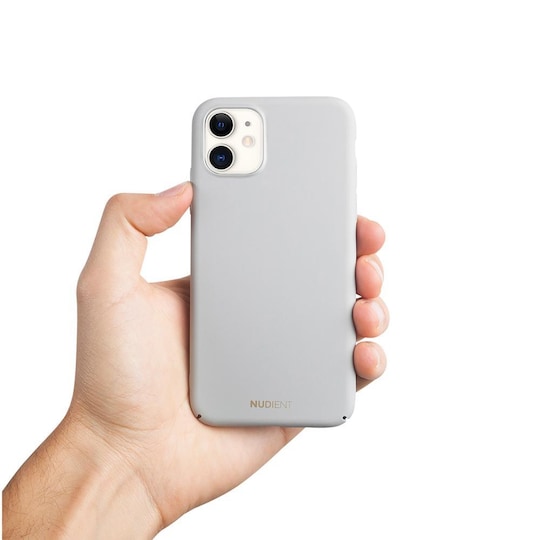 Nudient Thin v3 iPhone 11 cover (gråt)