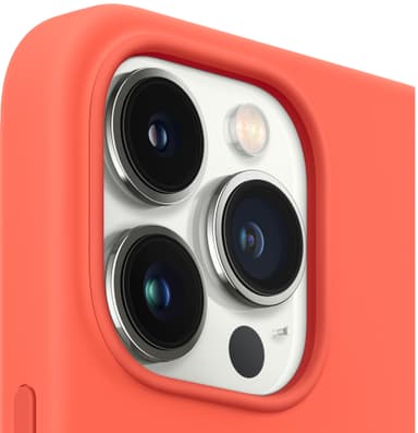 iPhone 13 Pro Max silikoneetui med MagSafe (nectarine)