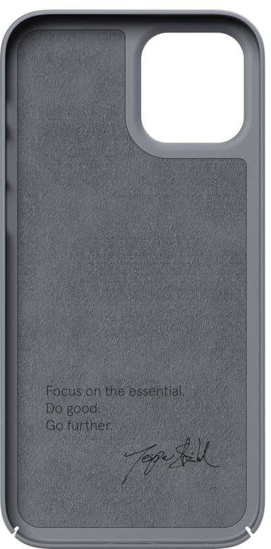Nudient Thin v3 iPhone 12/12 Pro cover (gråt)