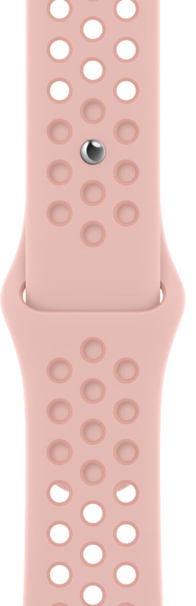 Apple 45 mm Nike Sport rem (Oxford/rose whisper)