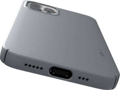 Nudient Thin v3 iPhone 12/12 Pro cover (gråt)
