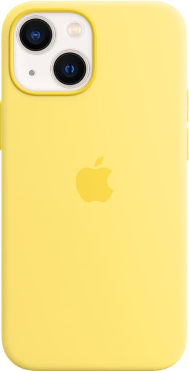 iPhone 13 Mini silikoneetui med MagSafe (lemon zest)