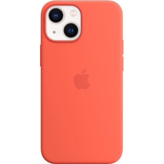 iPhone 13 Mini silikoneetui med MagSafe (nectarine)