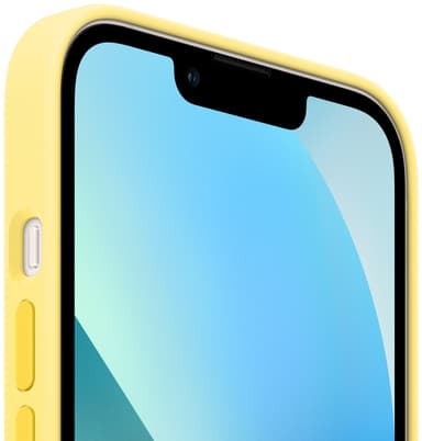 iPhone 13 silikoneetui med MagSafe (lemon zest)