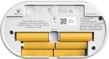 Airthings View Pollution luftkvalitetsmåler til indendørsbrug 2980