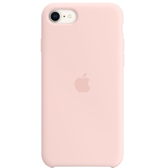 iPhone SE silikoneetui (chalk pink)