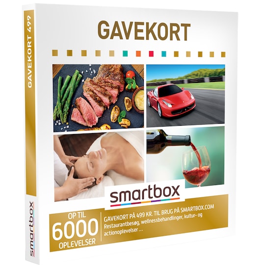 Smartbox gavekort - 499 kr.