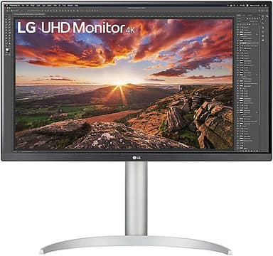 LG UltraFine 27UP650-W 27" skærm (hvid)