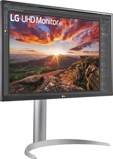 LG UltraFine 27UP650-W 27" skærm (hvid)