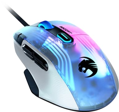 Roccat Kone XP RGB gaming mus (hvid)
