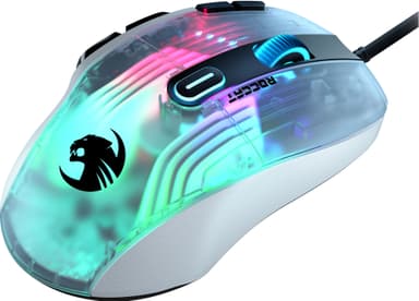 Roccat Kone XP RGB gaming mus (hvid)