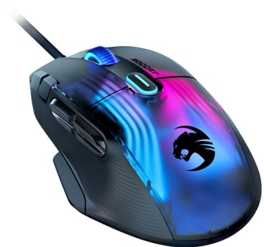 Roccat Kone XP RGB gaming mus (sort)