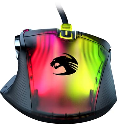 Roccat Kone XP RGB gaming mus (sort)
