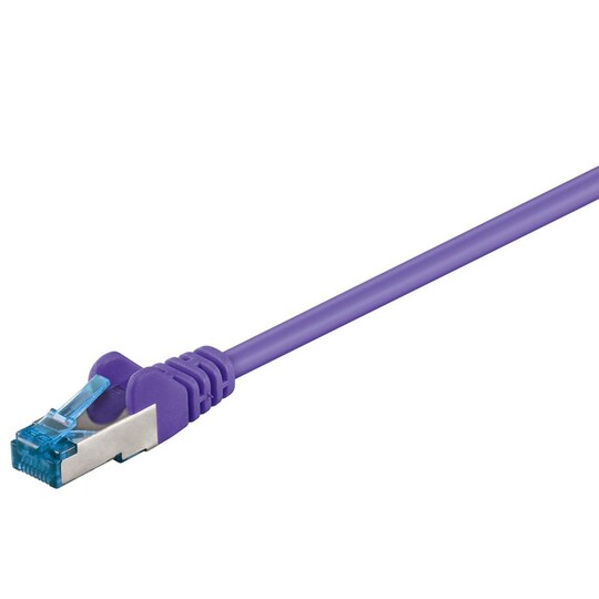 Netværkskabel CAT 6A, S/FTP (PiMF), Violet, 5 m
