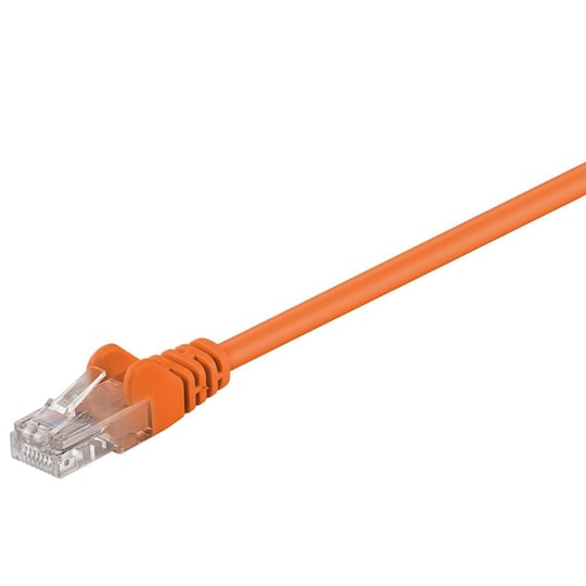 Goobay Netværkskabel CAT 5e, U/UTP, orange, 20 m